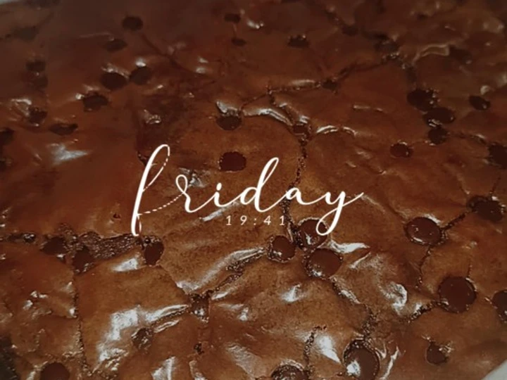 Cara Mudah Menyiapkan Resep Shiny crust fudgy brownis (ukuran loyang 20cm) oven tangkring yang Enak Banget Anti Ribet, Mantap
