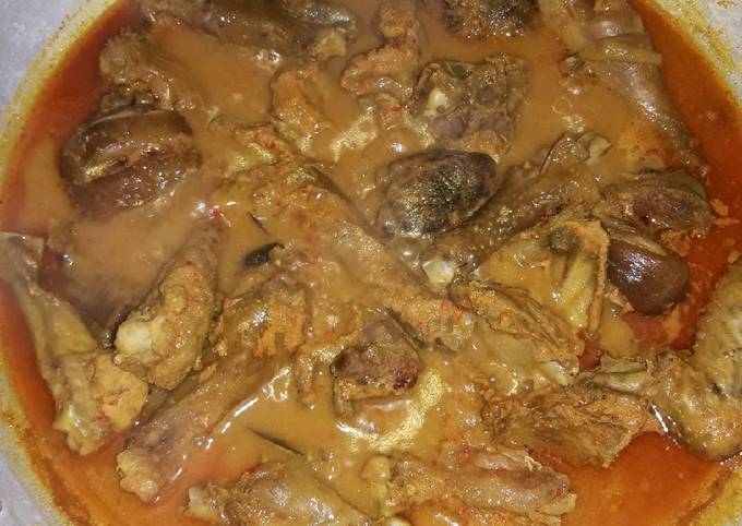 Langkah Mudah Masakan Resep Gule ayam tanpa santan