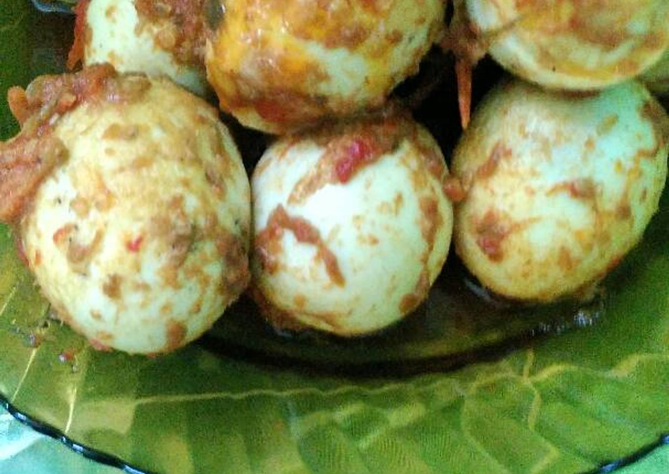 Langkah Mudah untuk Membuat Telor balado ala adearyanti, Enak