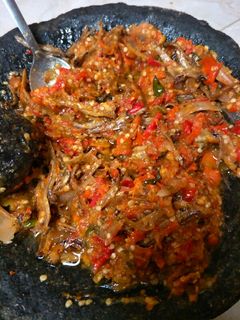 Foto resep Sambalado bada (sambel teri)