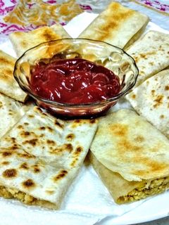 صورة لوصفة مطبق الدجاج مع البيض والجبن 🍗🥚🧀😋