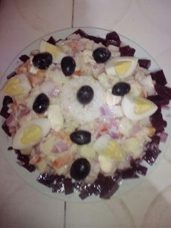 صورة لوصفة سلطة الخضر