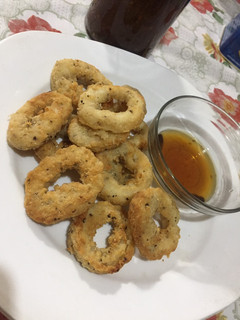 A picture of Air-fry Calamari (Squid).