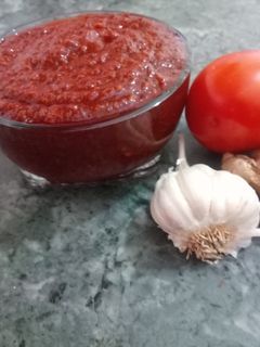 शेजवान चटनी (schezwan chutney recipe in Hindi) रेसिपी मुख्य फोटो