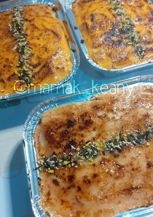 Foto resep Salmon Kani Mentai Rice