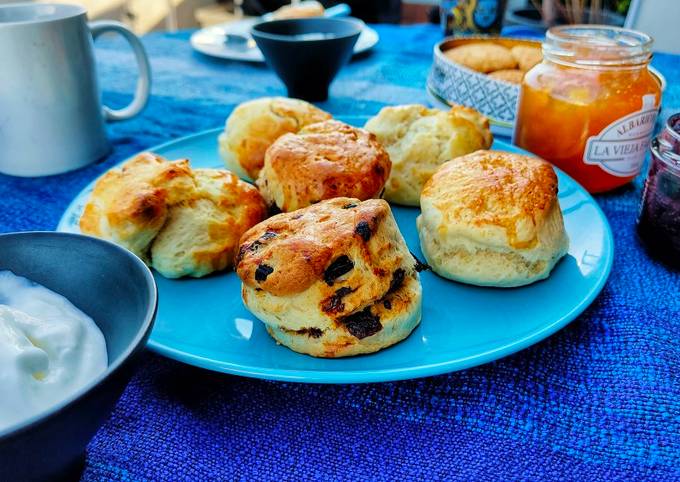 Scones ingleses para merienda o desayuno con Moulinex iCompanion Receta de  Dos Rombos en la Cocina- Cookpad