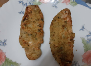 Foto principal de Filetes de pechuga de pollo empanados, en airfryer