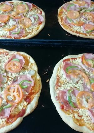 Una foto de Pizza casera