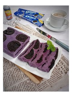 Foto resep Bolu Kukus Taro Oreo