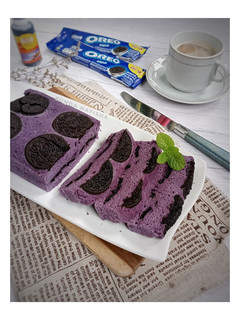 Foto resep Bolu Kukus Taro Oreo
