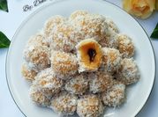Gambar klepon ubi kuning