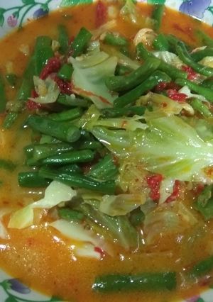 Foto resep Sayur Lodeh Buncis Dan Kubis