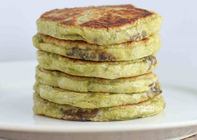 Matcha Hotteok [Green Tea Pancake]