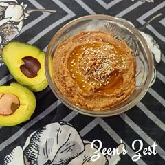 A picture of Avocado Hummus.