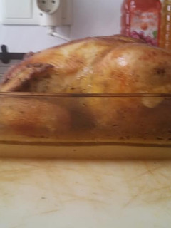 Una foto de Pollo al limón al horno
