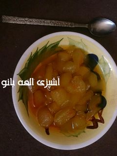 عکسی از دستور مربای هندوانه