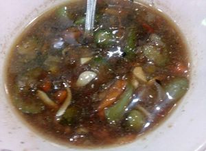 Foto resep Cokak (cepokak) kuah pedas lezat
