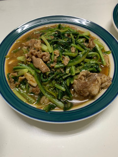 A菜炒牛肉片 的食譜成品照片