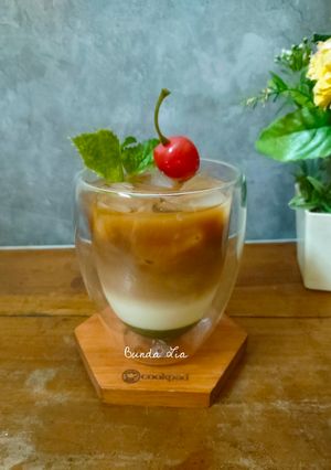 Foto resep Dirty matcha latte