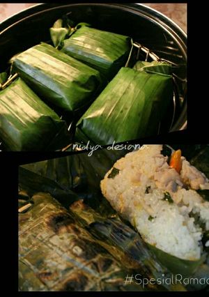 Foto resep Nasi Pepes Bakar