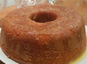Foto de Bolo de laranja sem glutén