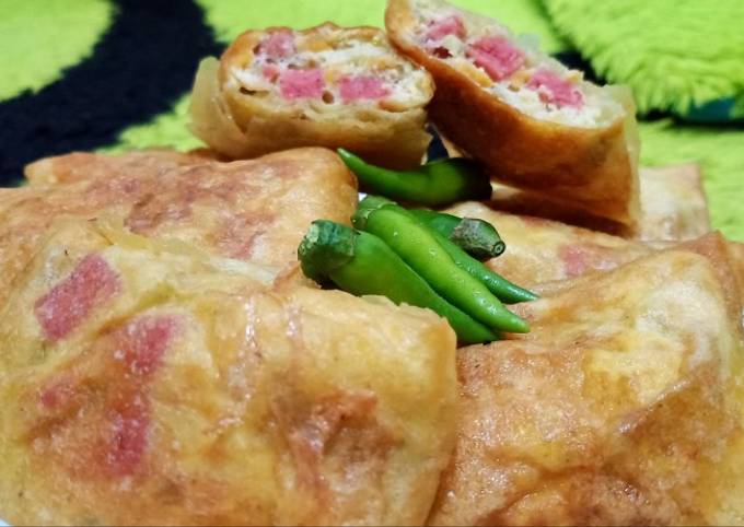 Resep Martabak Telor Mini Lumpia Sosis Telur Oleh Ati Velayati Cookpad