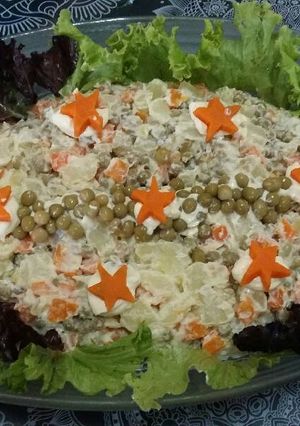 Una foto de Ensalada rusa light