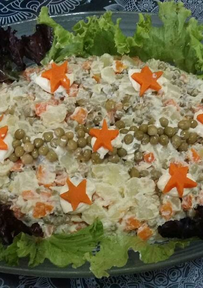 Una foto de Ensalada rusa light