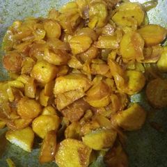 A picture of Arbi ki sabzi.