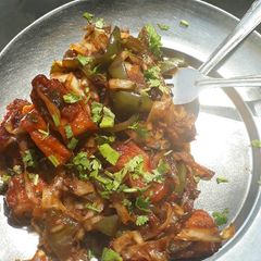 A picture of Paneer manchurian dry.