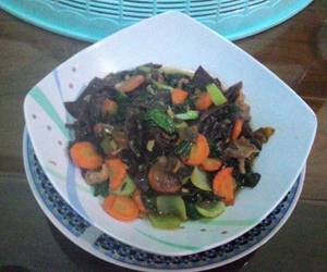 Resep Terbaik Ca jamur kuping pokcoy Yummy Mantul Resep Terbaik Ca jamur kuping pokcoy Yummy Mantul
