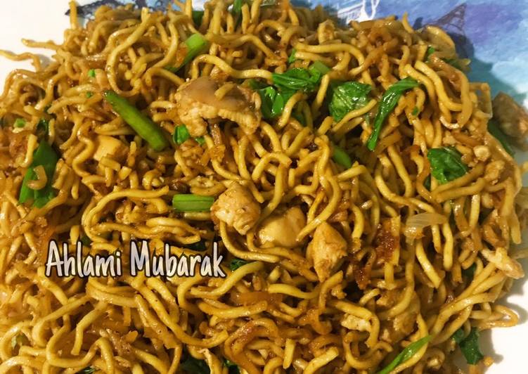 Cara Gampang Menyiapkan Mie goreng rumahan, Enak Banget