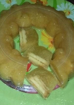 Foto resep Puding roti