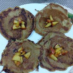 A picture of Apple pancakes.