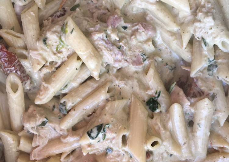 Recipe of Perfect Chicken Pesto Pasta