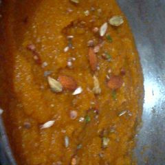 A picture of Suji ka halwa.