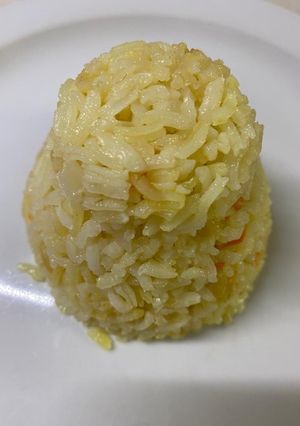 Una foto de Arroz casero