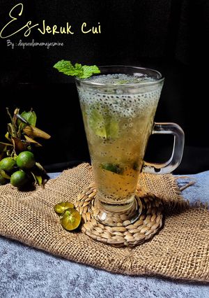 Foto resep Es Jeruk Cui