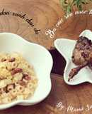 Nui nấu đậu xanh đậu đỏ Bồ câu rim nước tương mè trắng