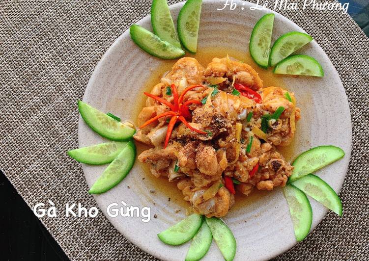 Step-by-Step Guide to Prepare Super Quick Homemade Gà Kho Gừng - món ngon dân dã quen thuộc với nhiều gia đình😋