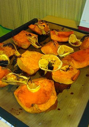 Narancsos-fahéjas sütőtök recept fotója