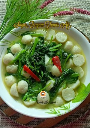 Gambar Bayam Tumis Air