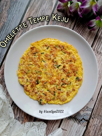 Cara Gampang Menyiapkan Resep  Omelette Tempe Keju yang Lezat Sekali, Enak Banget