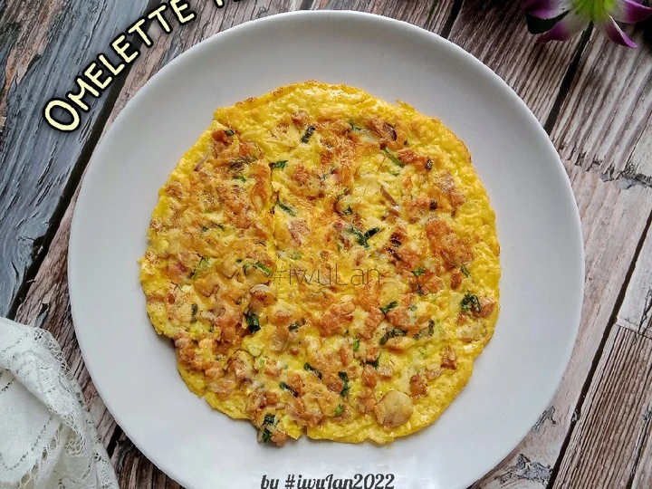 Cara Gampang Menyiapkan Resep  Omelette Tempe Keju yang Lezat Sekali, Enak Banget