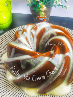 Foto resep Puding Vla Cream Cheese