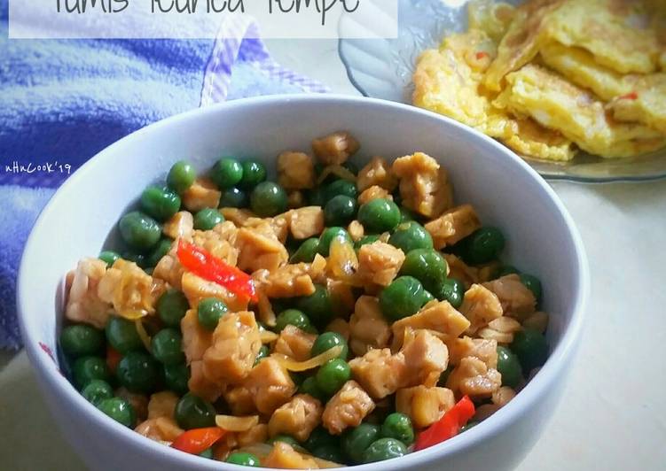 Langkah meracik Tumis leunca tempe yang enak