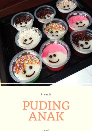 Foto resep Puding tema anak