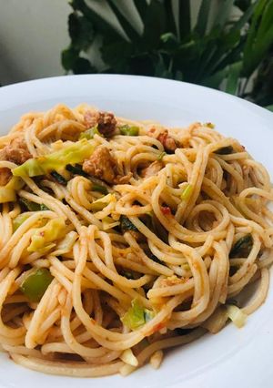 A picture of Spaghetti.