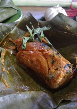 Foto resep .: Pepes Ikan Tongkol + Kemangi ala Ibu :. 