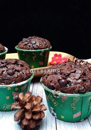 Foto resep Muffin triple choco